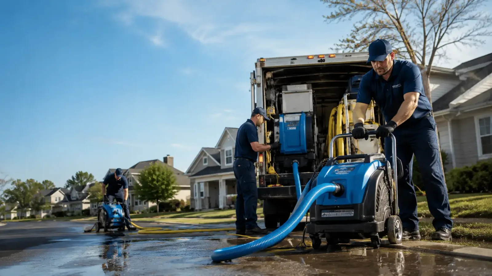 Flood Damage Cleanup in Forbes Road, PA